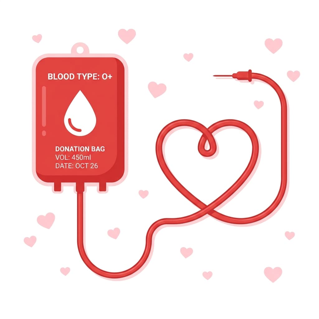 Blood Donation Illustration